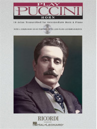 Play Puccini (noty na lesní roh, klavír) (+audio)