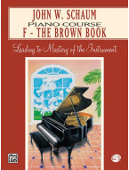John W. Schaum Piano Course, F: The Brown Book (noty na klavír)