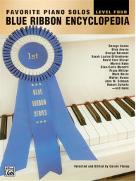 Blue Ribbon Encyclopedia: Favorite Piano Solos, Level 4 (noty na klavír)