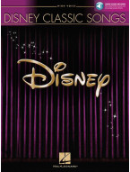 Disney Classic Songs  (noty na klavír, zpěv, vysoký hlas) (+audio)