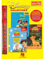 Learn & Play: Disney Collection (noty na zobcovou flétnu) (+nástroj)
