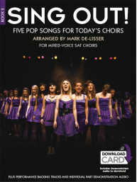 Sing Out! 5 Pop Songs For Today's Choirs Book 2 - SAT (noty na sborový zpěv) (+audio)
