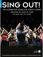 Sing Out! 5 Pop Songs For Today's Choirs Book 3 (noty na sborový zpěv) (+audio)