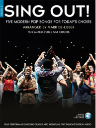 Sing Out! 5 Pop Songs For Today's Choirs Book 3 (noty na sborový zpěv) (+audio)
