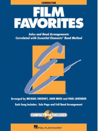 Essential Elements: Film Favorites (noty, dirigentské partitury) (+audio)