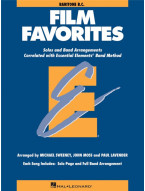 Essential Elements: Film Favorites (noty na baryton, baskřídlovku v basovém klíči)