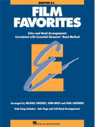 Essential Elements: Film Favorites (noty na baryton, baskřídlovku v basovém klíči)