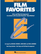 Essential Elements: Film Favorites (noty, klavírní doprovod)