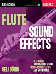 Flute Sound Effects (noty na příčnou flétnu) (+audio)