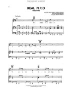 Rio: Music from the Motion Picture (noty na klavír, zpěv, akordy)