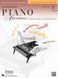 Accelerated Piano Adventures for the Older Beginner Popular Repertoire Book 2 (noty na klavír)