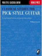 Classical Studies for Pick-Style Guitar Vol. 1 (noty na kytaru)
