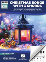 Super Easy Songbook: Christmas Songs with 3 Chords (noty na super snadný klavír)