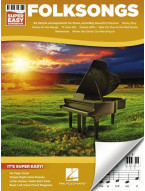 Super Easy Songbook: Folksongs (noty na super snadný klavír)