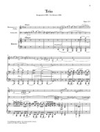Johannes Brahms: Trio in A Minor, Op. 114 (noty na klarinet (violu), violoncello, klavír)