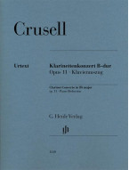 Bernhard Henrik Crusell: Clarinet Concerto B flat major op. 11 (noty na klarinet, klavír)