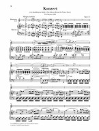 Bernhard Henrik Crusell: Clarinet Concerto B flat major op. 11 (noty na klarinet, klavír)