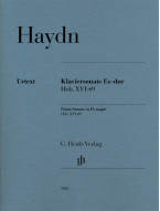 Joseph Haydn: Piano Sonata in E flat major Hob. XVI:49 (noty na klavír)