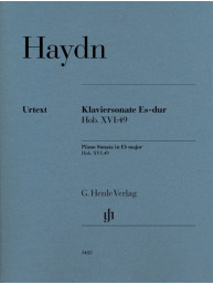 Joseph Haydn: Piano Sonata in E flat major Hob. XVI:49 (noty na klavír)