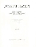 Franz Joseph Haydn: Concertini For Piano (noty na 2 housle, violoncello, klavír)