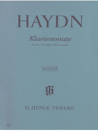 Franz Joseph Haydn: Piano Sonata G major Hob. XVI:40 (noty na klavír)