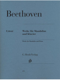 Ludwig van Beethoven: Works for Mandolin and Piano (noty na mandolínu, klavír)