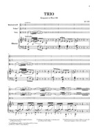 W.A. Mozart: Trio E Flat Major KV498 (noty na klarinet (housle), violu, klavír)