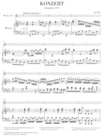 W.A. Mozart: Concerto For Horn And Orchestra No. 4 Eb Major (noty na lesní roh, klavír)