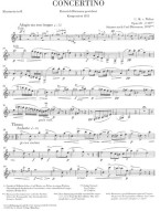 Carl Maria von Weber: Concertino Op. 26 For Clarinet And Orchestra (noty na klarinet, klavír)
