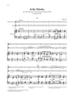 Max Bruch: 8 Pieces, Op. 83 (noty klarinet (housle), violu (violoncello), klavír)
