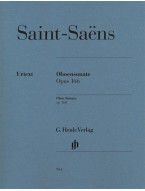 Camille Saint-Saëns: Oboe Sonata Op.166 (noty na hoboj, klavír)