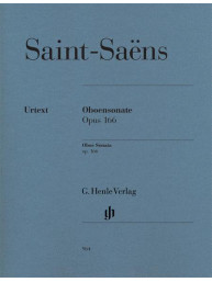 Camille Saint-Saëns: Oboe Sonata Op.166 (noty na hoboj, klavír)