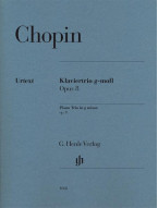 Frédéric Chopin: Piano Trio In G Minor Opus 8 (noty na housle, violoncello, klavír)