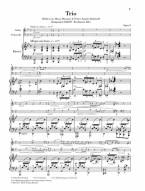Frédéric Chopin: Piano Trio In G Minor Opus 8 (noty na housle, violoncello, klavír)