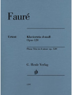 Gabriel Fauré: Piano Trio in d minor op. 120 (noty na housle, violoncello, klavír)