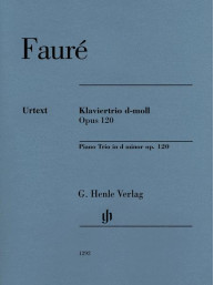 Gabriel Fauré: Piano Trio in d minor op. 120 (noty na housle, violoncello, klavír)