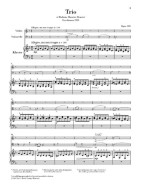 Gabriel Fauré: Piano Trio in d minor op. 120 (noty na housle, violoncello, klavír)