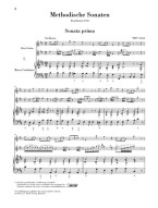 Georg Philipp Telemann: Methodical Sonatas Volume 2 (noty na příčnou flétnu (housle), klavír)