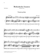 Georg Philipp Telemann: Methodical Sonatas Volume 2 (noty na příčnou flétnu (housle), klavír)