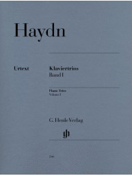 Franz Joseph Haydn: Piano Trios Volume I (noty na housle, violoncello, klavír)
