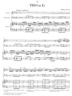 Franz Joseph Haydn: Piano Trios Volume I (noty na housle, violoncello, klavír)