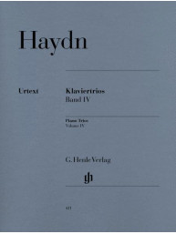 Franz Joseph Haydn: Piano Trios Volume IV (noty na housle, violoncello, klavír)