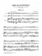Franz Joseph Haydn: Piano Trios Volume IV (noty na housle, violoncello, klavír)