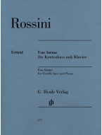 Gioachino Rossini: Une Larme For Double Bass And Piano (noty na kontrabas, klavír)