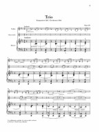Johannes Brahms: Horn Trio E Flat Major Op. 40 (noty na housle, lesní roh, klavír)