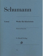 Robert Schumann: Works for Piano Trio (noty na housle, violoncello, klavír)
