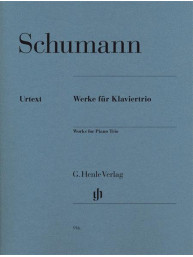Robert Schumann: Works for Piano Trio (noty na housle, violoncello, klavír)