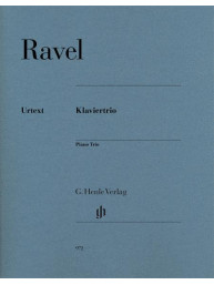 Maurice Ravel: Piano Trio (noty na housle, violoncello, klavír)