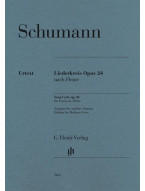 Robert Schumann: Song Cycle op. 24 on Poems by Heine (noty na zpěv, střední hlas, klavír)