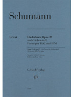 Robert Schumann: Song Cycle Op. 39, On Poems by Eichendorff (noty na zpěv, hluboký hlas, klavír)